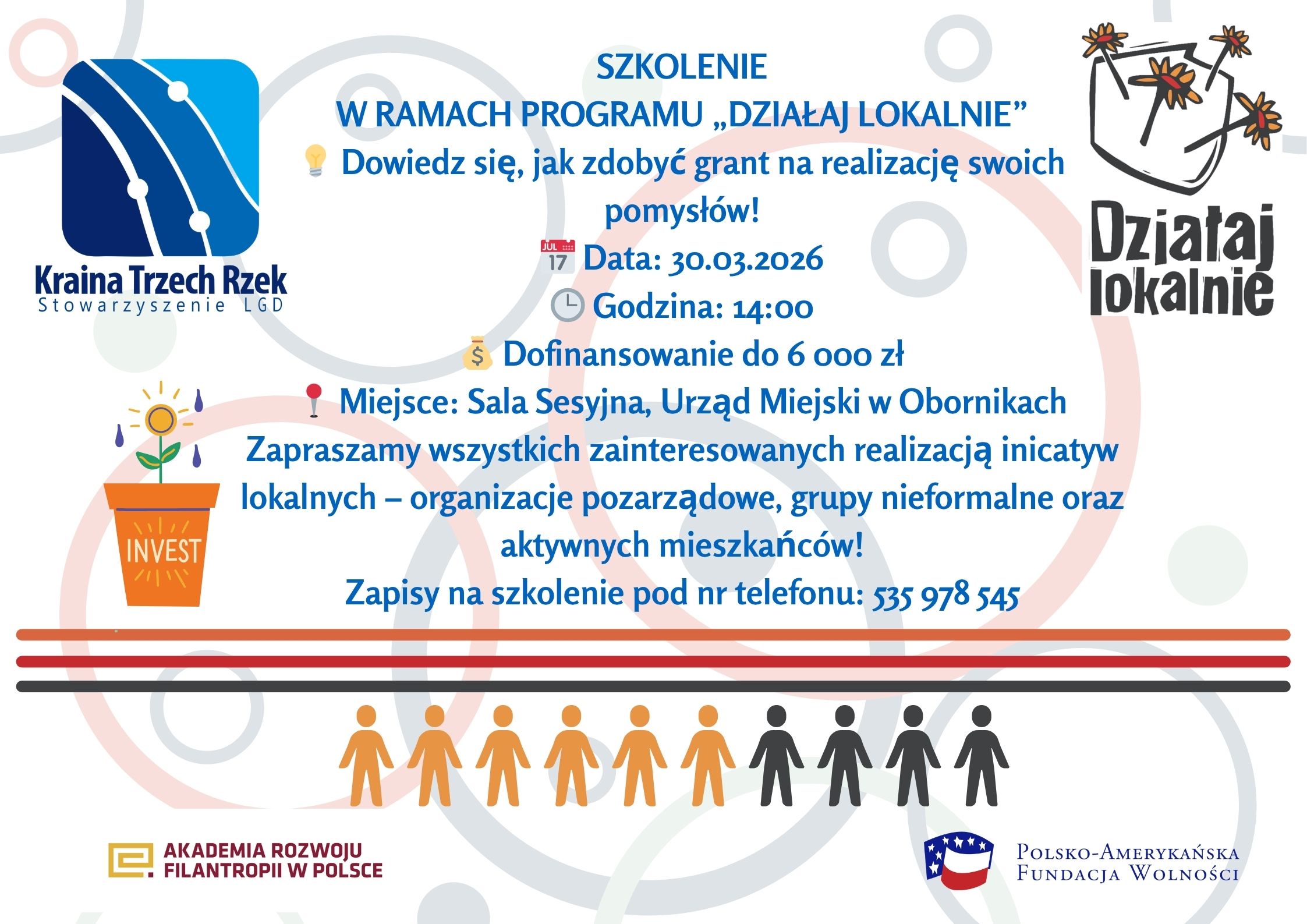 Szkolenie w ramach programu działaj lokalnie